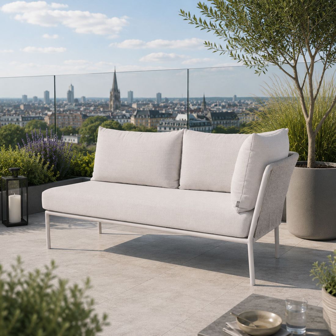 Stern Romy Endmodul Aluminium/Rope/Outdoorstoff