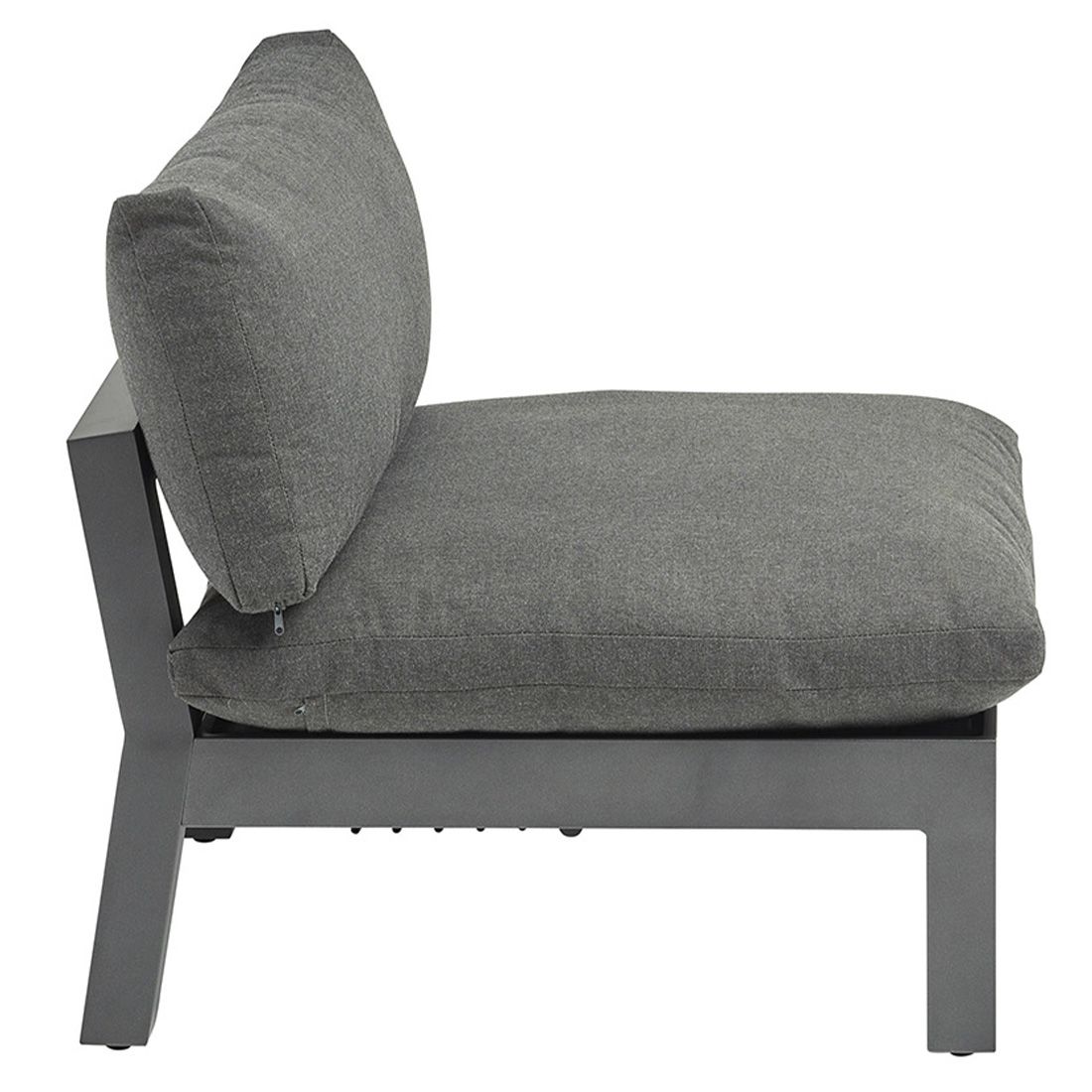 Kettler Comfort Mittelmodul Aluminium/Agora