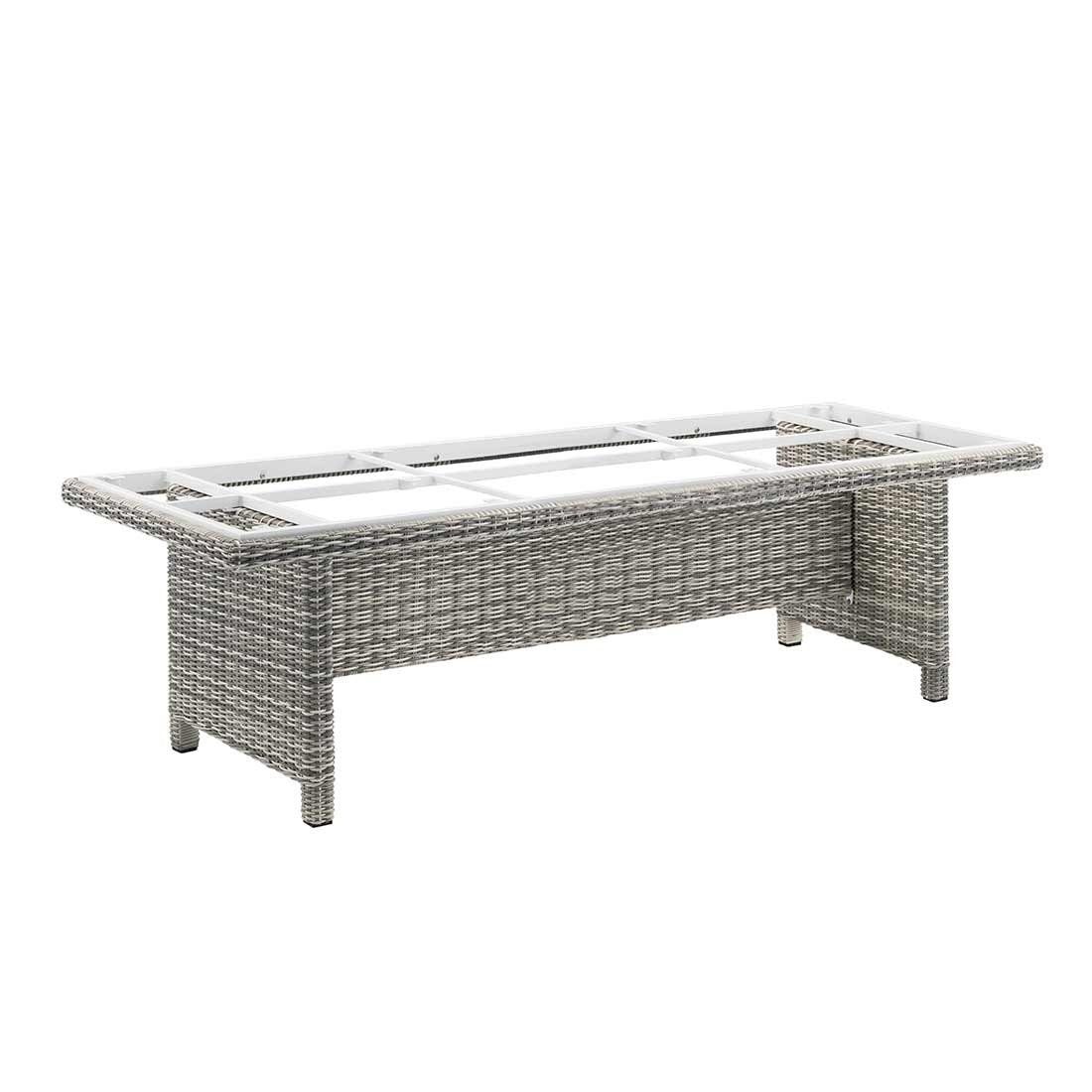 Kettler Palma Modular Gartentisch 220x95cm Geflecht/HPL
