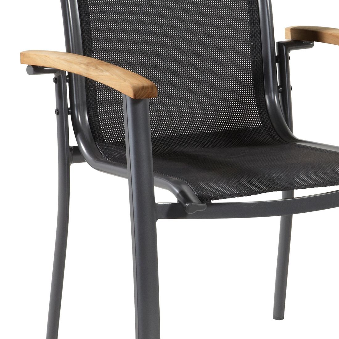 Hartman Alice Stapelsessel Aluminium/Textilene