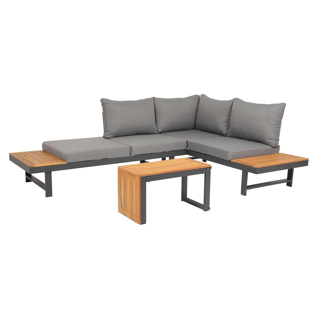 Acamp Shadow Ecklounge Aluminium/Kunstfaser