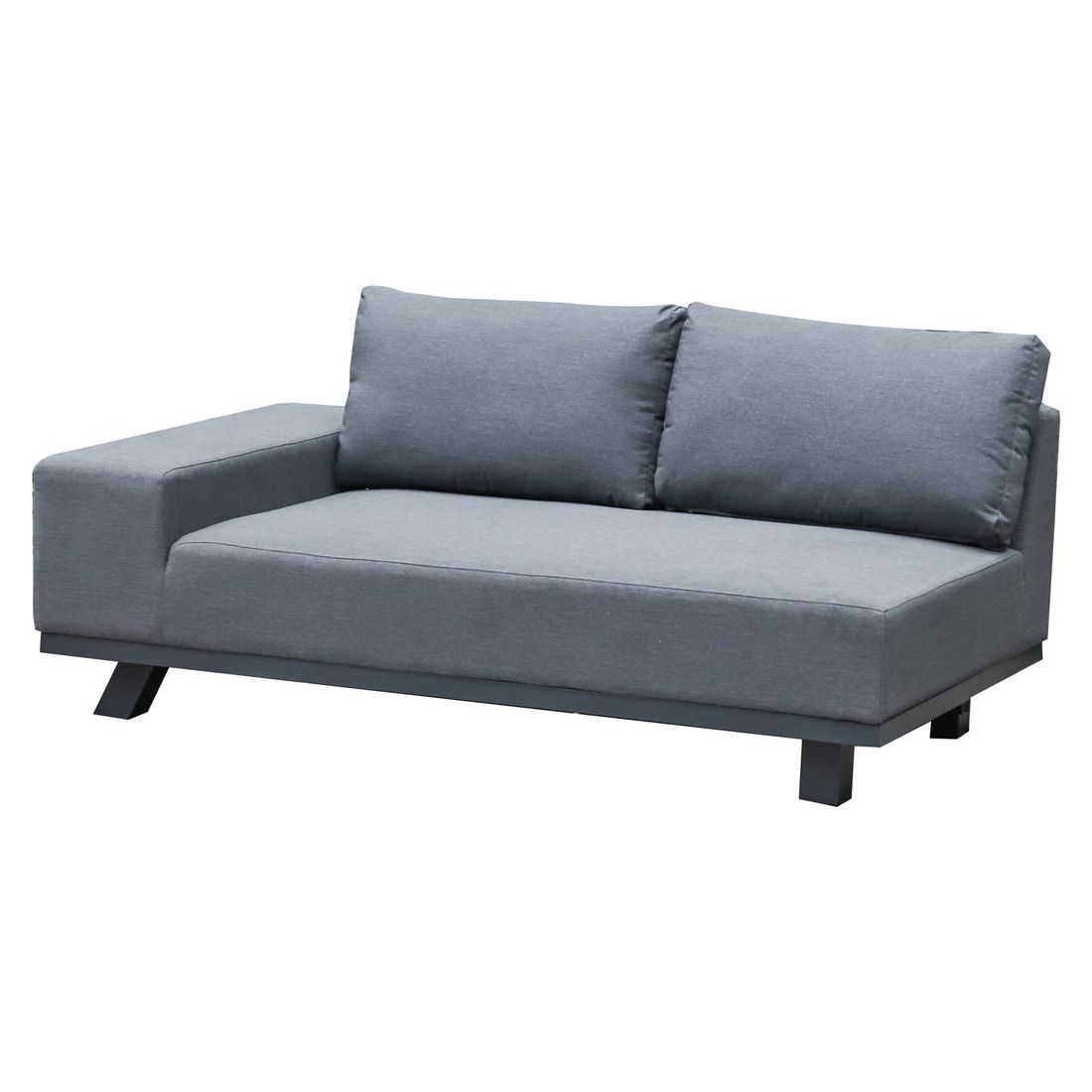 OUTLIV. Madagaskar Ecklounge inkl. Loungetisch Aluminium/Creacryl