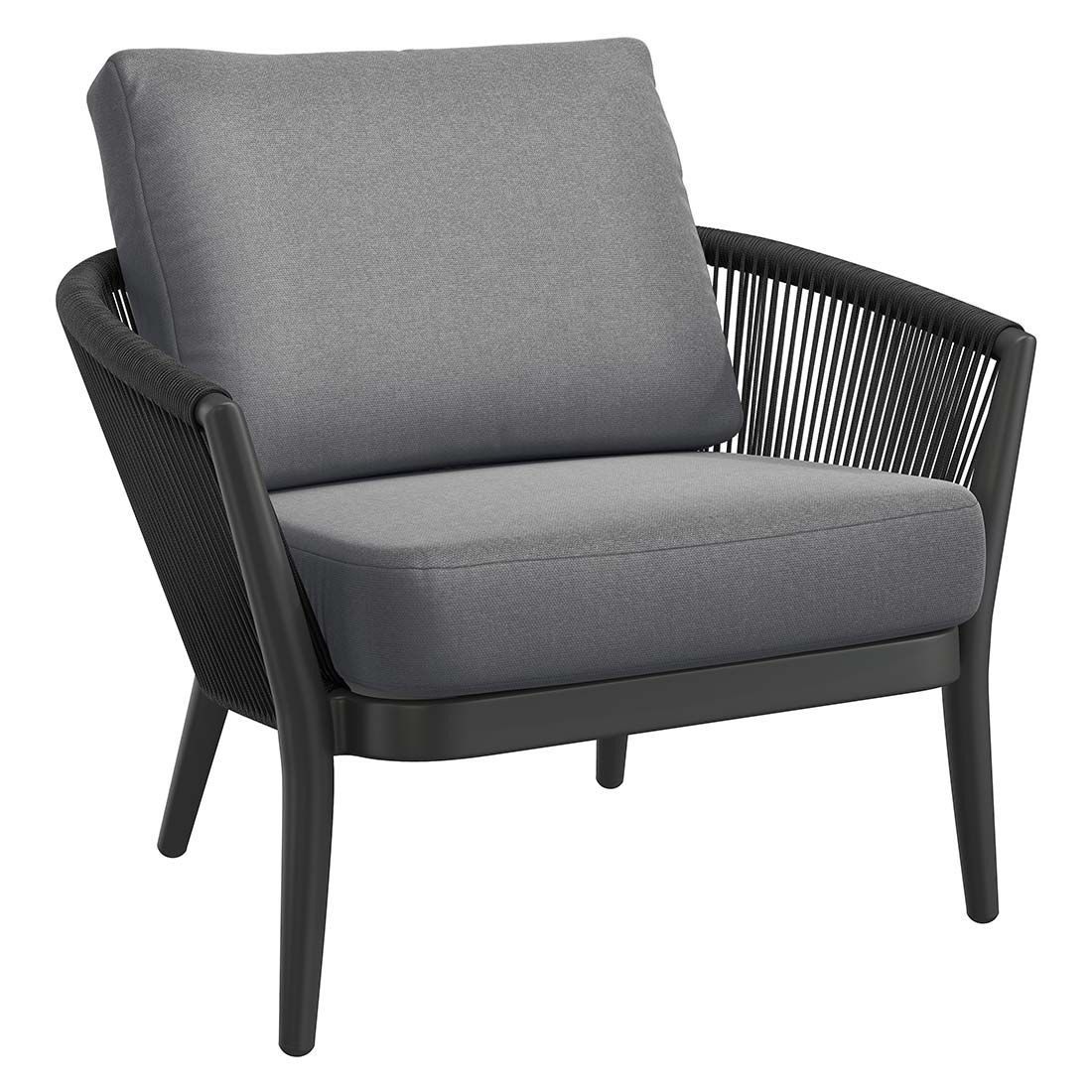 OUTLIV. Monet Loungesessel Aluminium/Rope