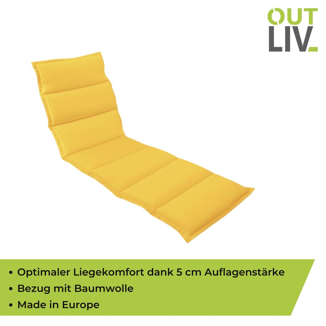 OUTLIV. Rollliegenauflage 190x60x5cm