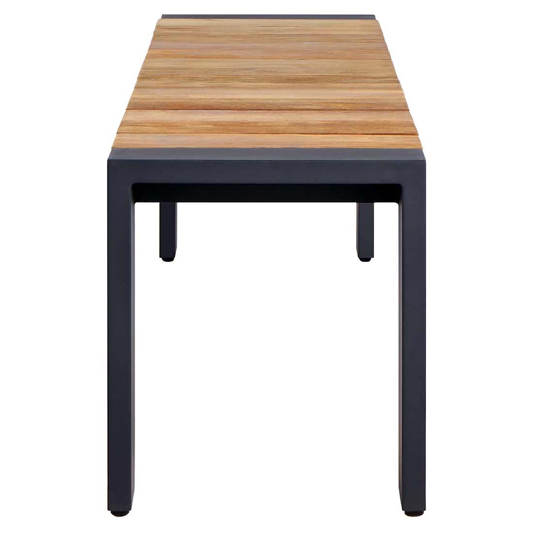 OUTLIV. Konis Gartenbank Aluminium/Teak
