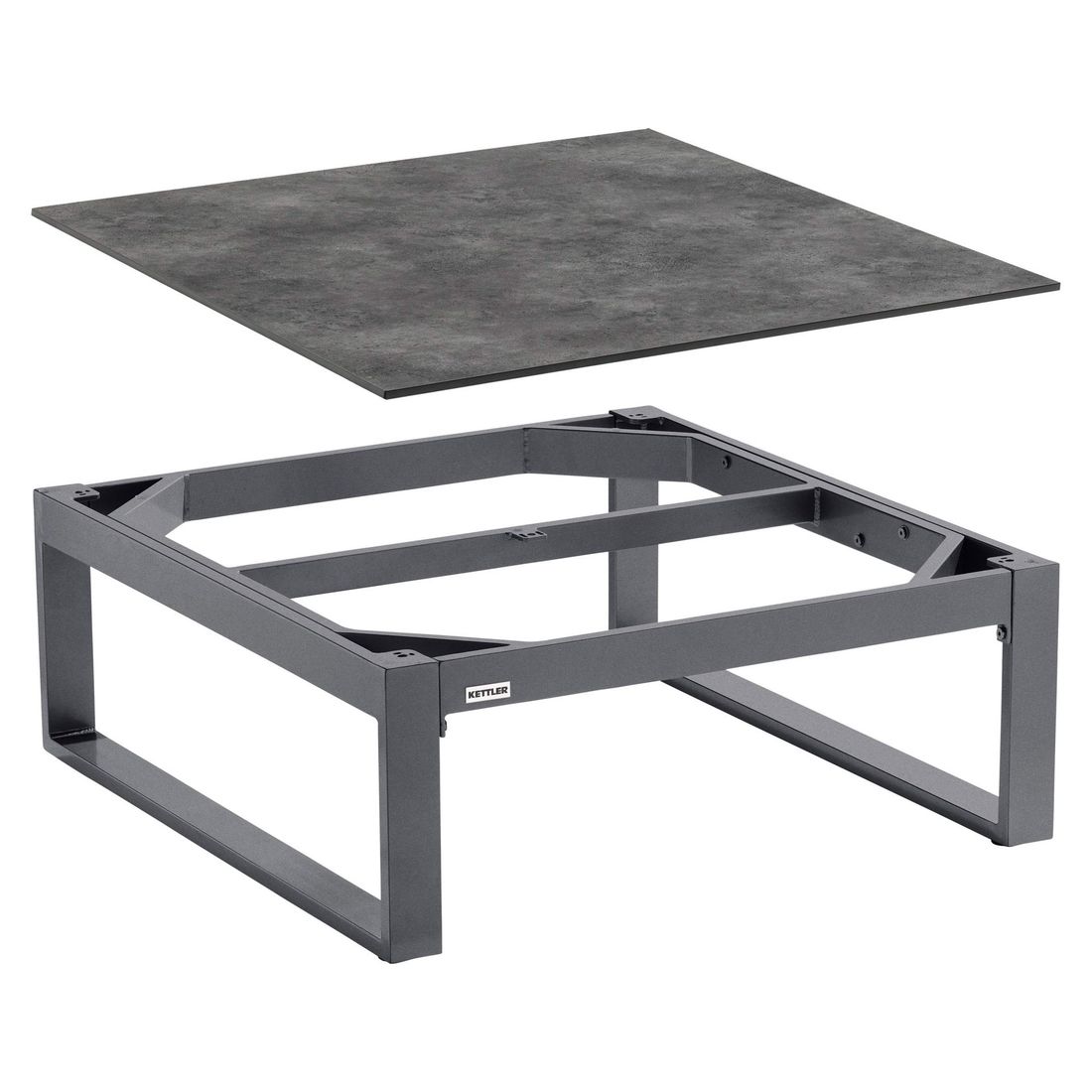 Kettler Ego Loungeset Aluminium/Sunbrella