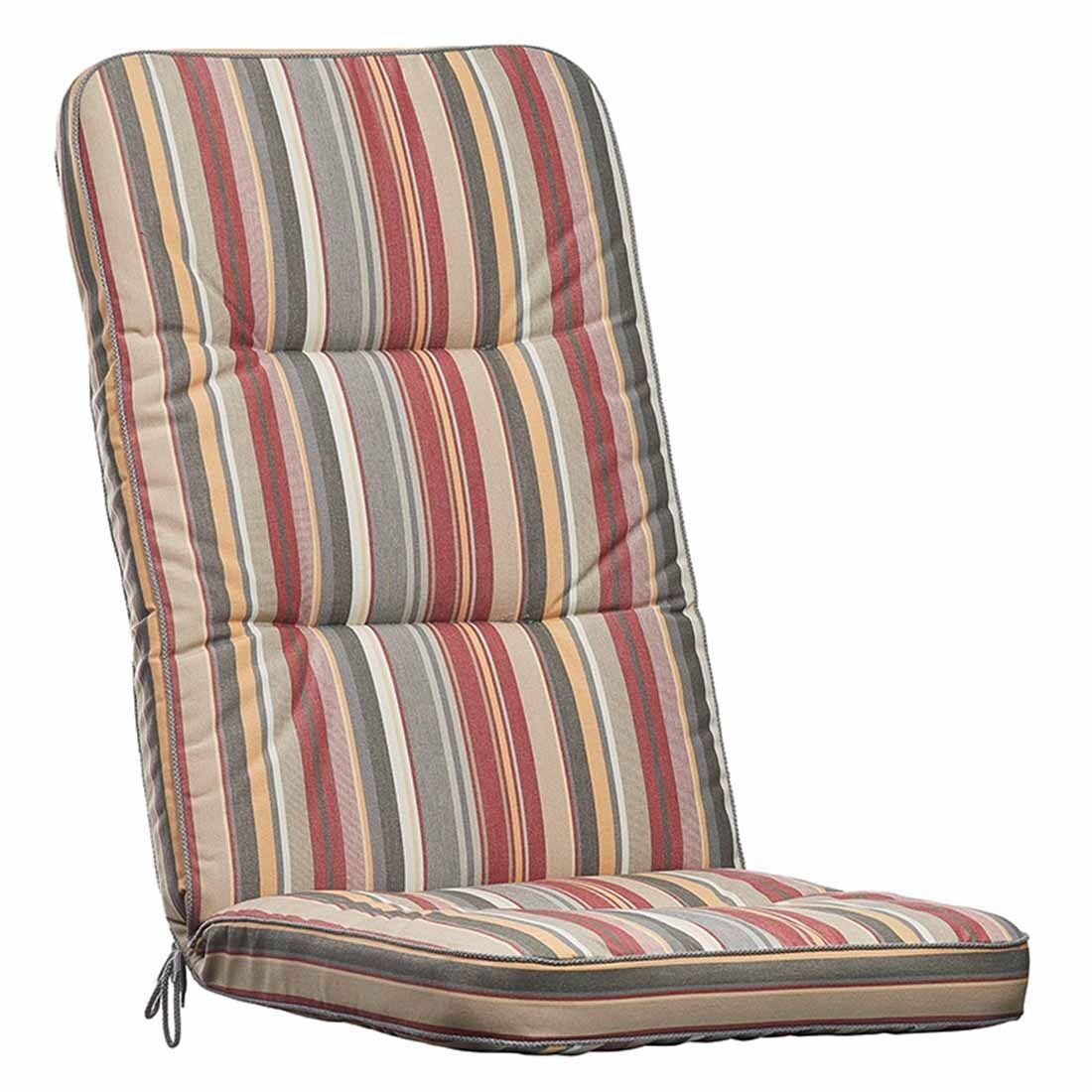 Kettler Taste Gartenstuhlauflage Hochlehner 50x120cm Dralon