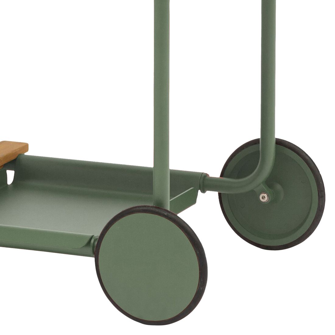 Zebra Somerset Servierwagen Aluminium/Teak