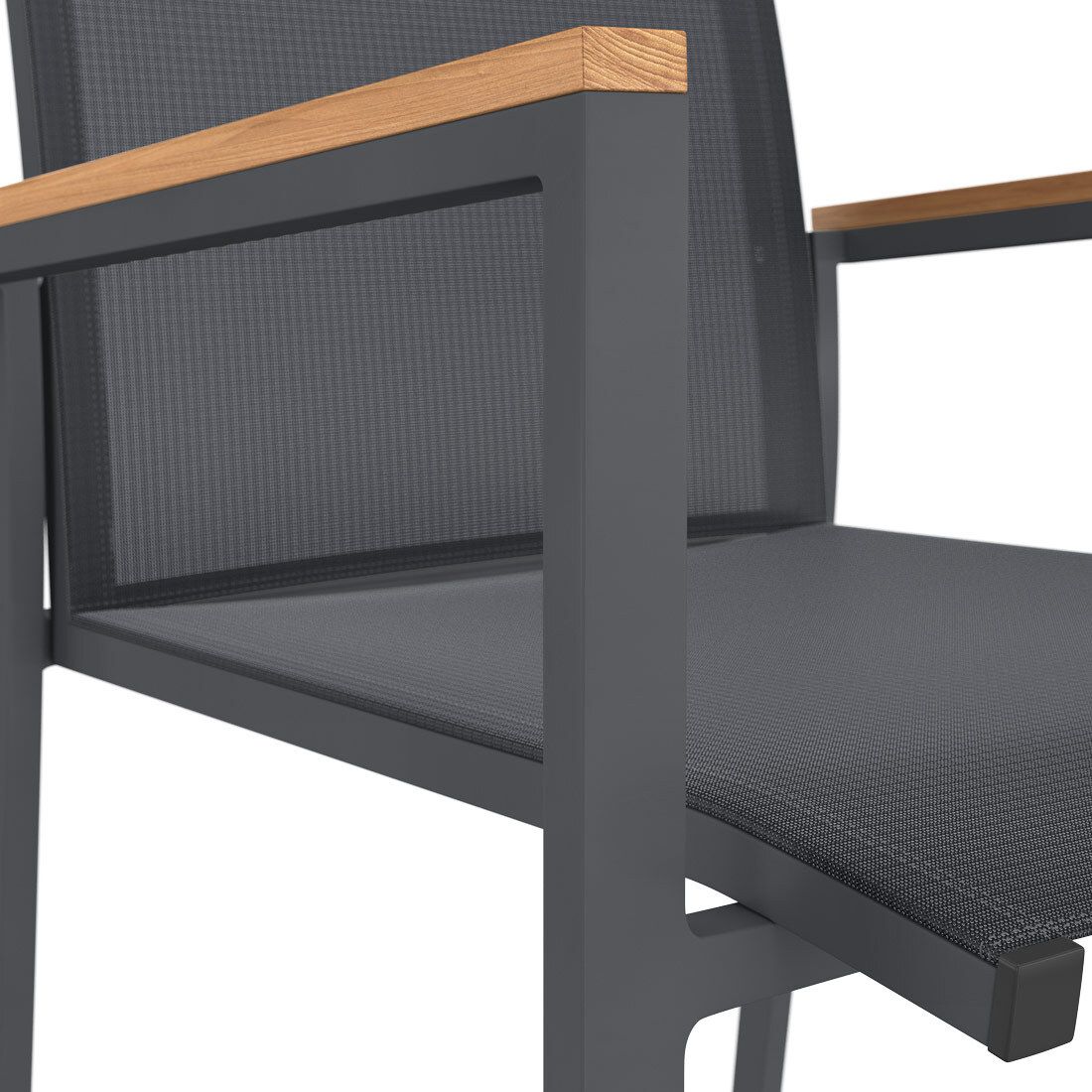 OUTLIV. Kobe Gartenmöbel-Set M (4 Plätze) Tisch 160x90cm