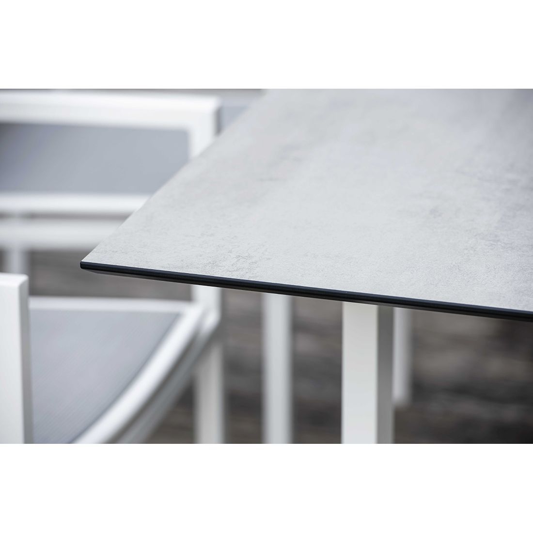 Stern Skelby Stapelsessel Aluminium/Textilene