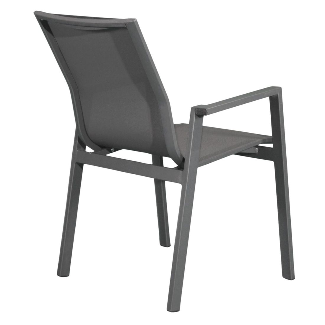 OUTLIV. Pandora Modern Stapelsessel Aluminium/Textilene