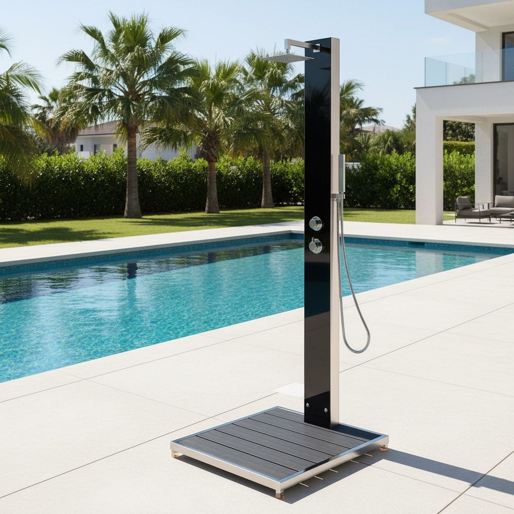 Ideal Kuba Gartendusche Warmwasser