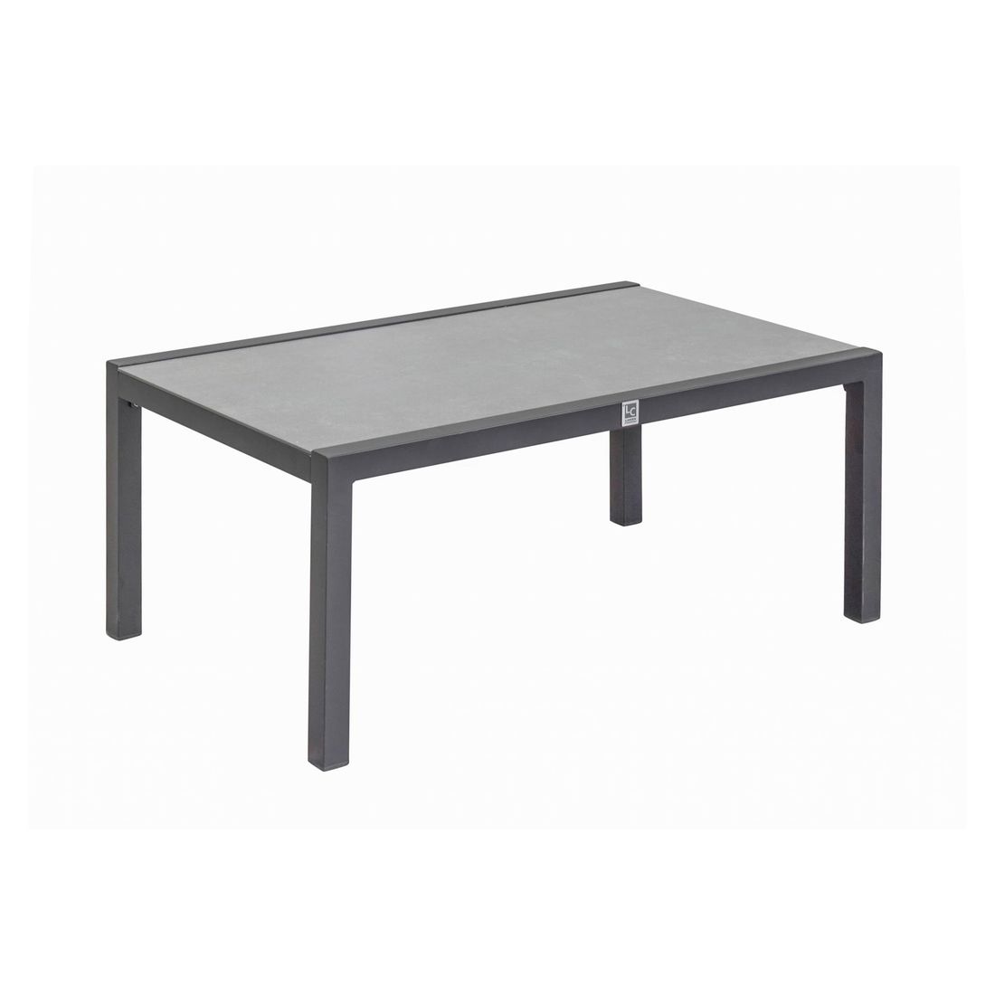 LC Garden Sondrino Loungetisch 100x60cm Aluminium/Glaskeramik