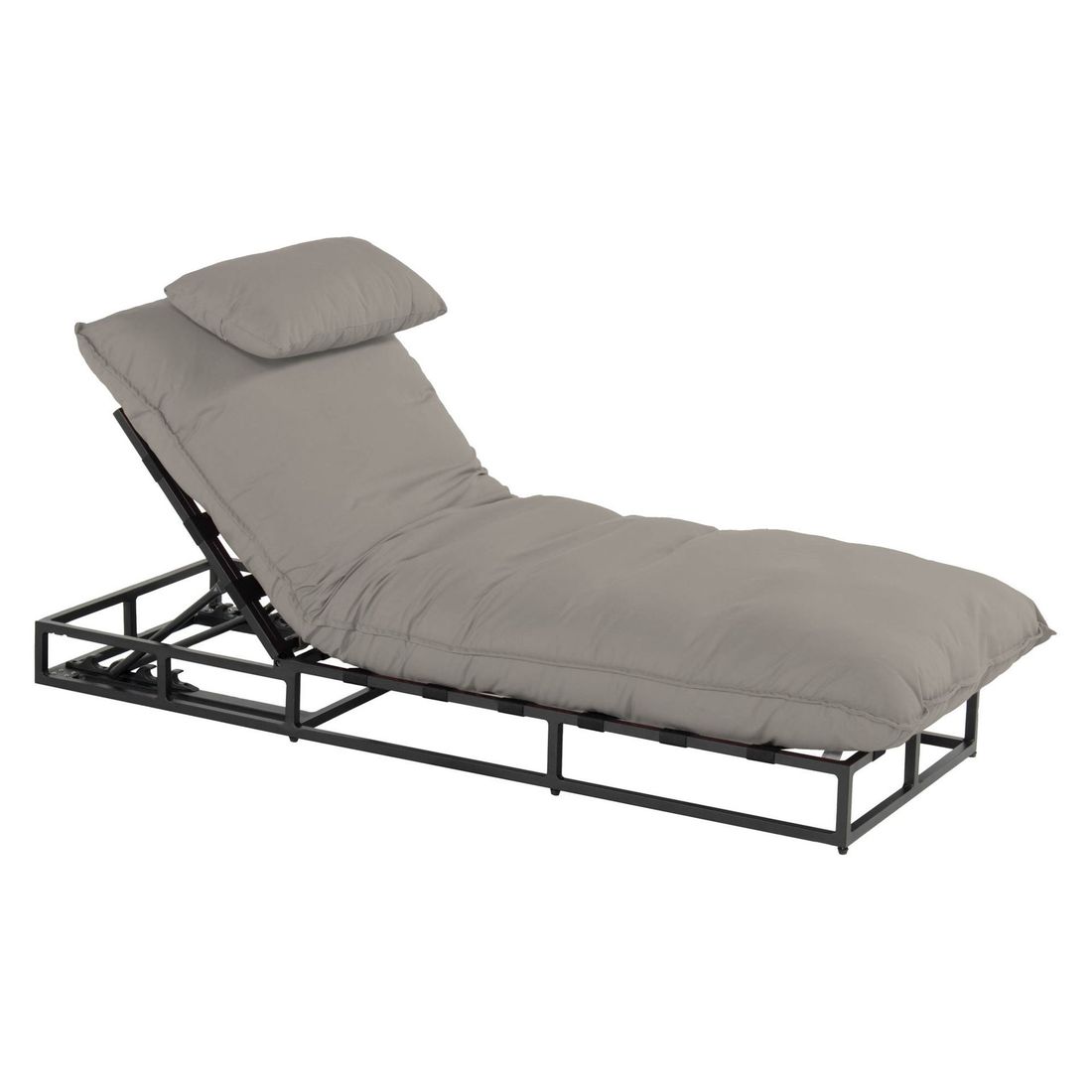 Schöner Wohnen Lunen Gartenliege verstellbar Aluminium/Sunbrella