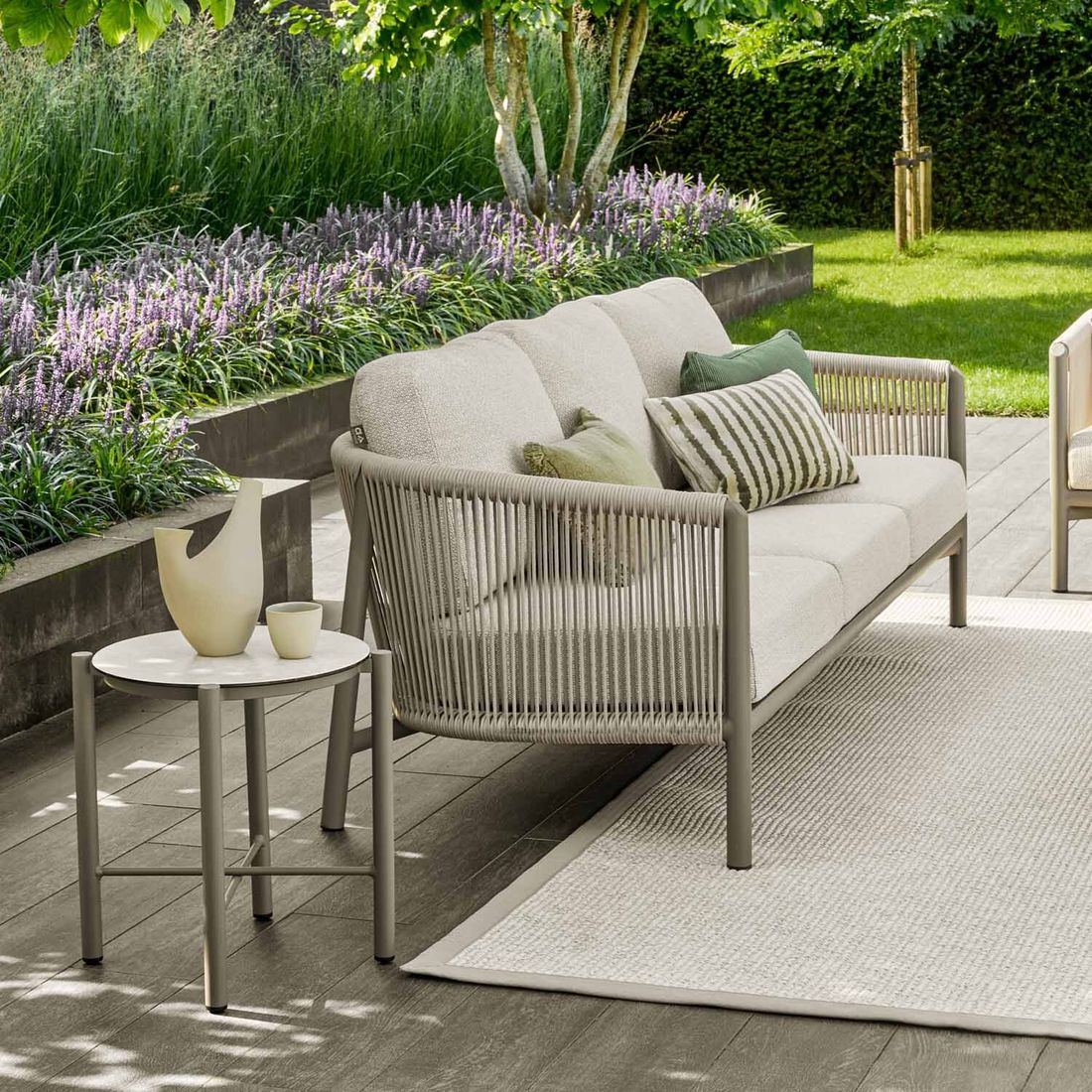 Apple Bee Bora Bora Gartenloungesofa Aluminium/Rope/Bee Wett