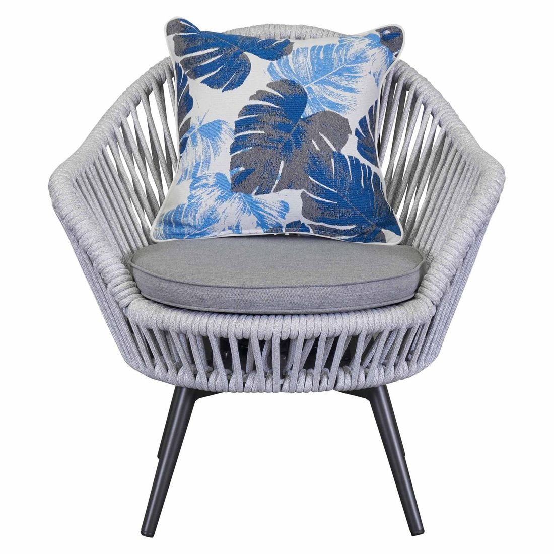 LC Garden Bari Loungesessel Aluminium/Rope