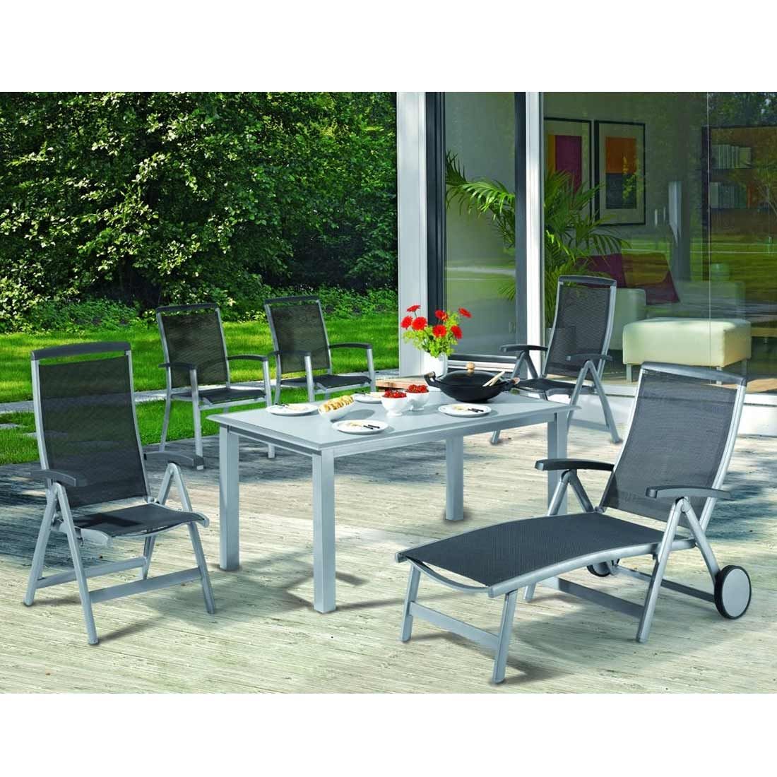 Sieger Royal Stapelsessel Aluminium/Textilene