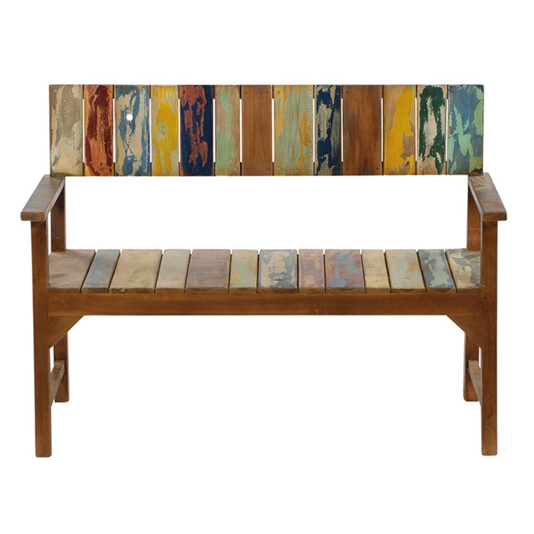 Siena Garden Palu Gartenbank 124 cm Teak recycelt