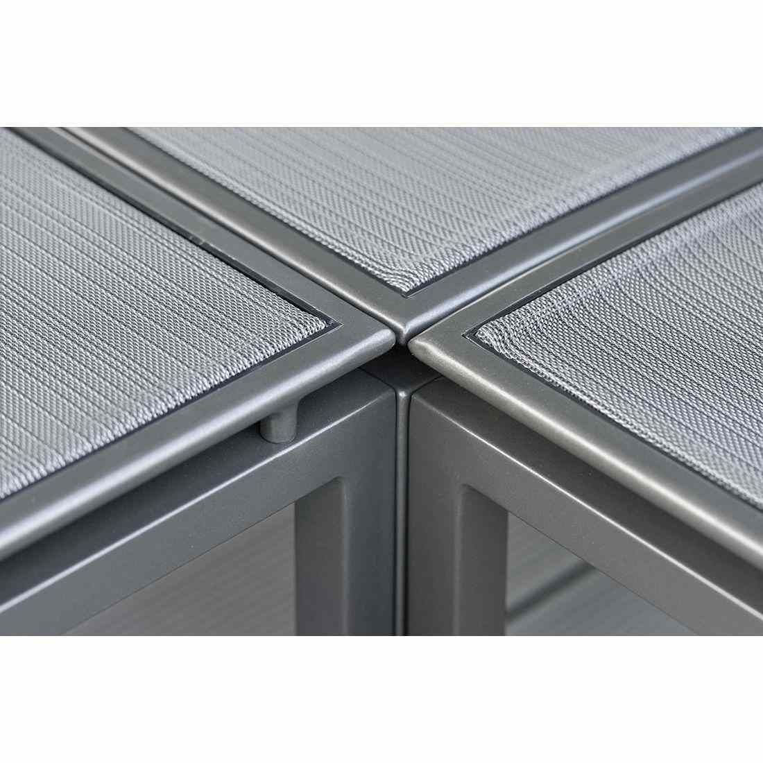 Stern Skelby Loungehocker Aluminium/Textilene