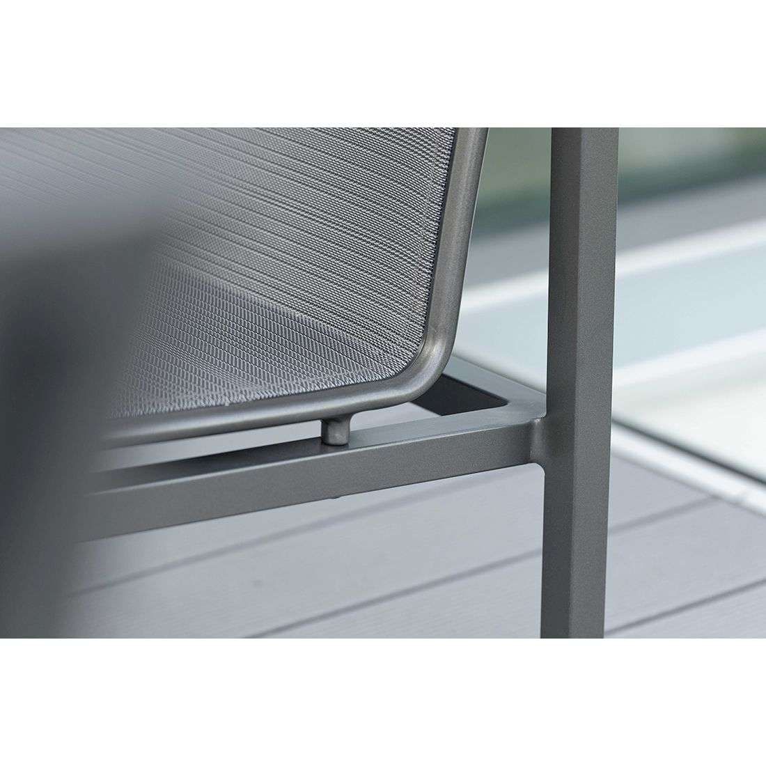 Stern Skelby Loungesessel Aluminium/Textilene
