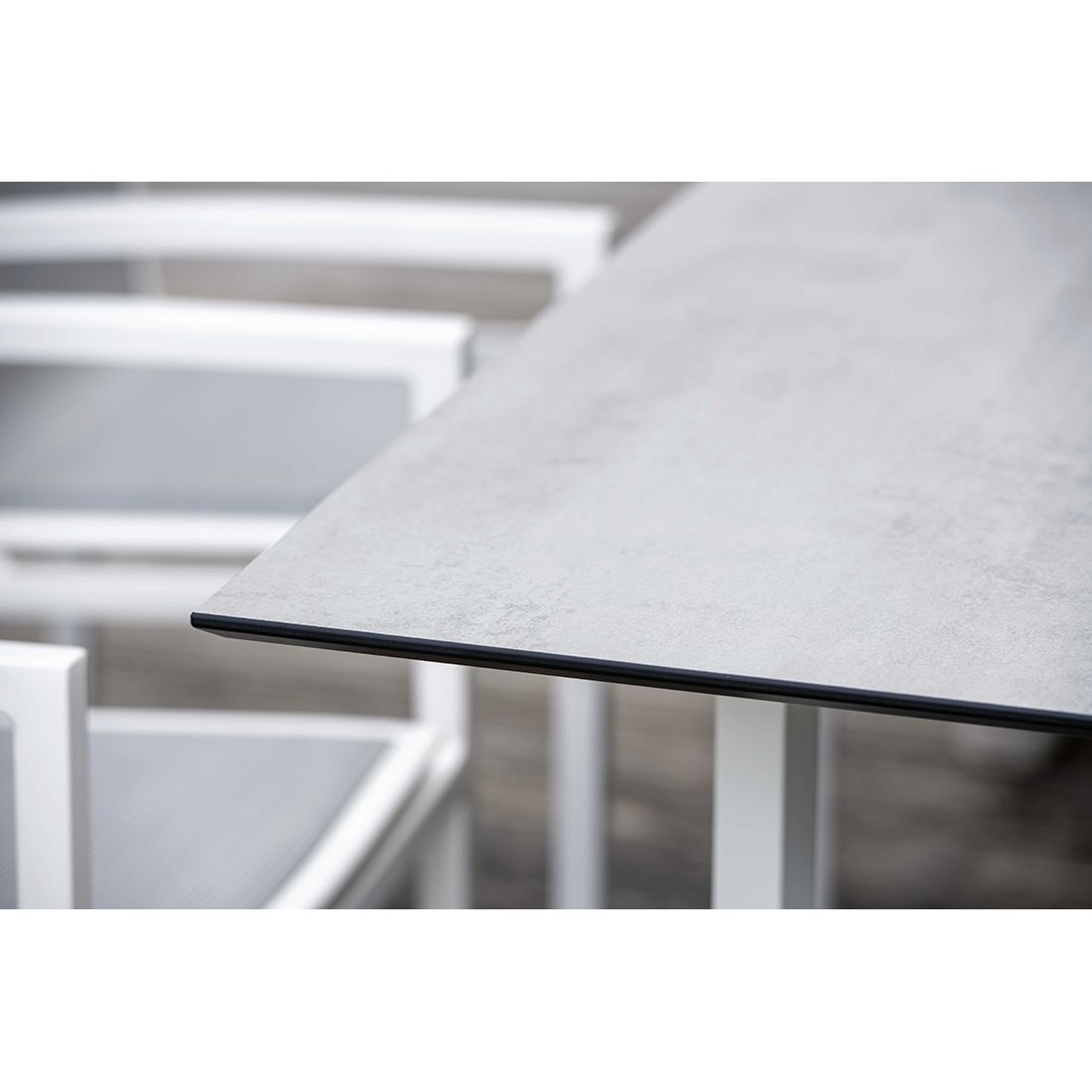 Stern Skelby Stapelsessel Aluminium/Textilene