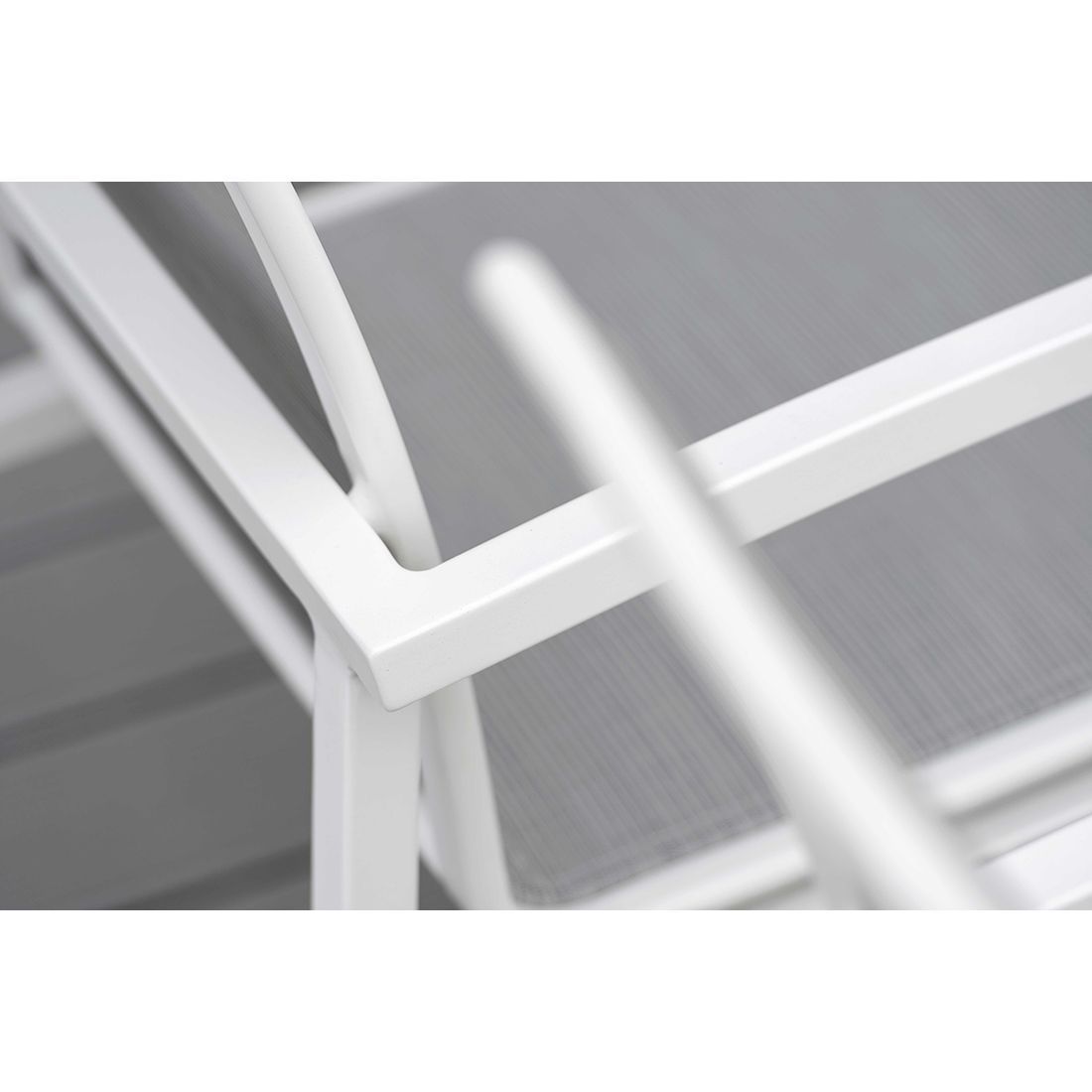 Stern Skelby Stapelsessel Aluminium/Textilene