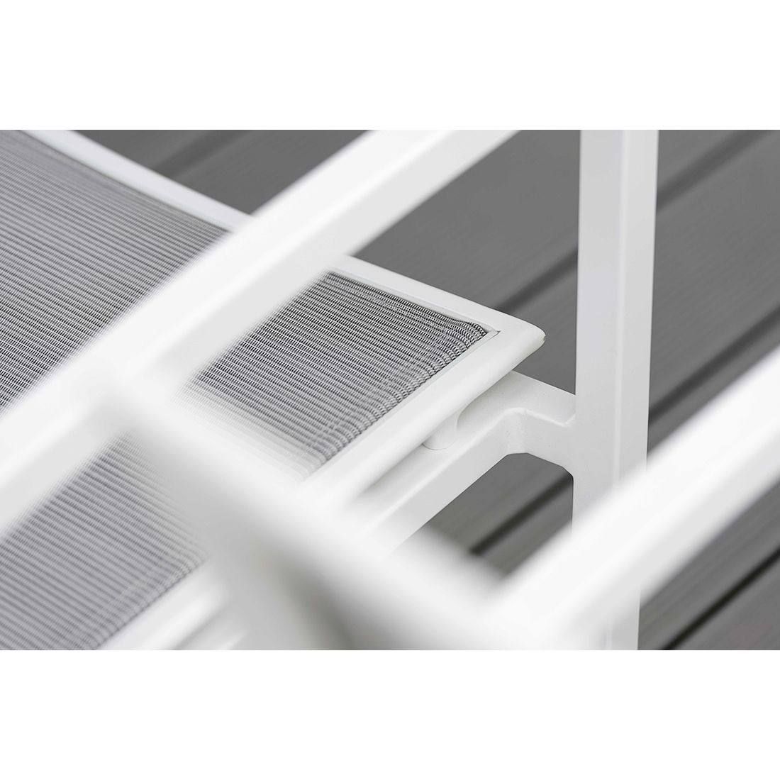 Stern Skelby Stapelsessel Aluminium/Textilene