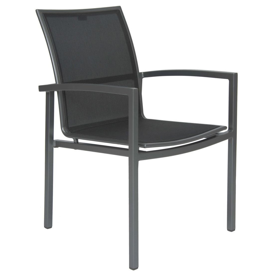 Stern Skelby Stapelsessel Aluminium/Textilene