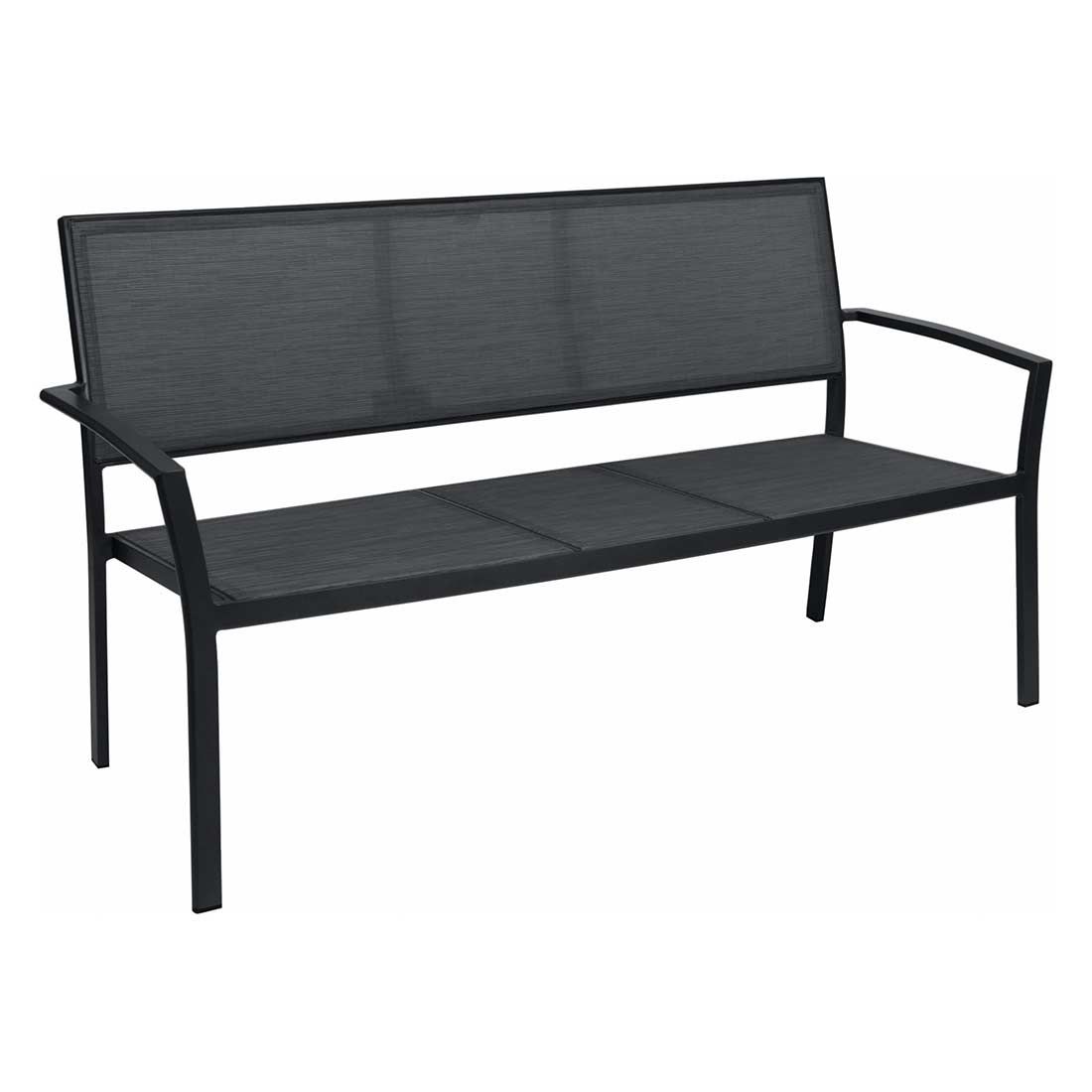 Stern Allround Gartenbank Aluminium/Textilene