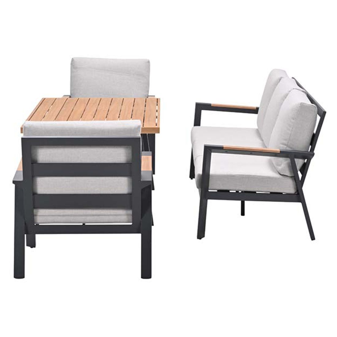 Garden Impressions Elati Dininglounge Tisch 150x89,5cm Aluminium/Polyester