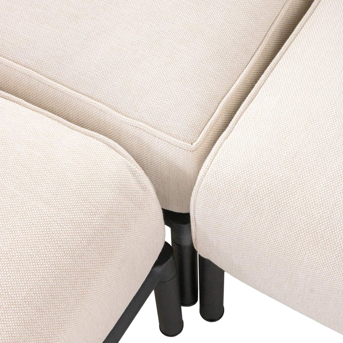 OUTLIV. Blair Ecklounge Stahl/Rope/Olefin