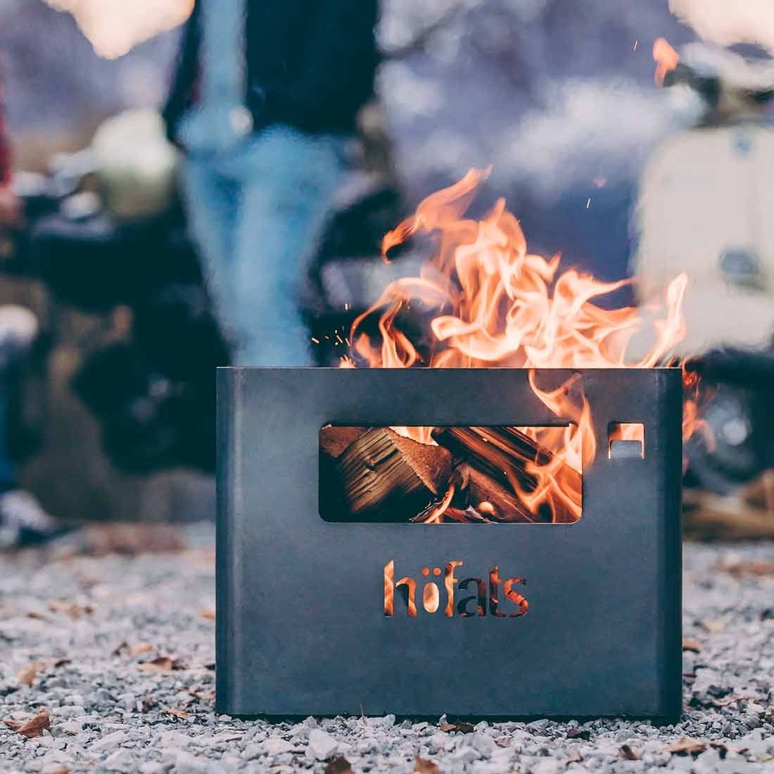 höfats BEER BOX Feuerkorb Corten-Stahl