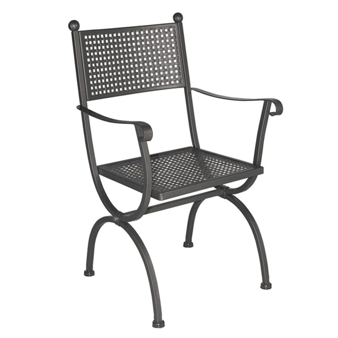 MBM Romeo Gartenmöbelset 5-teilig mit Gartentisch Ø100cm
