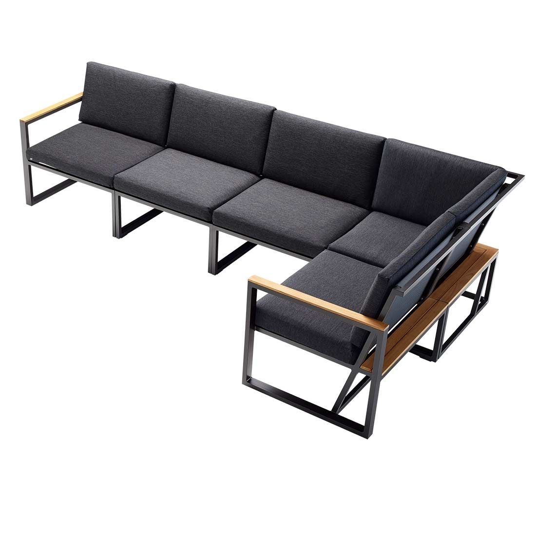 Sieger Havanna Ecklounge 5-teilig Aluminium/Sunproof