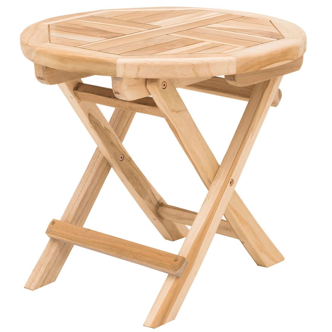 OUTLIV. Portland Balkonklapptisch Ø50cm Teak