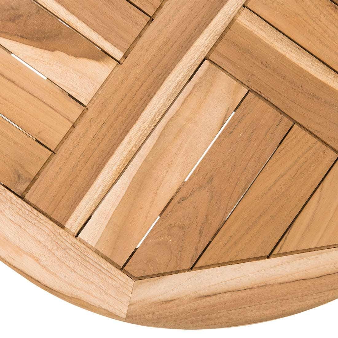 OUTLIV. Portland Balkonklapptisch Ø50cm Teak