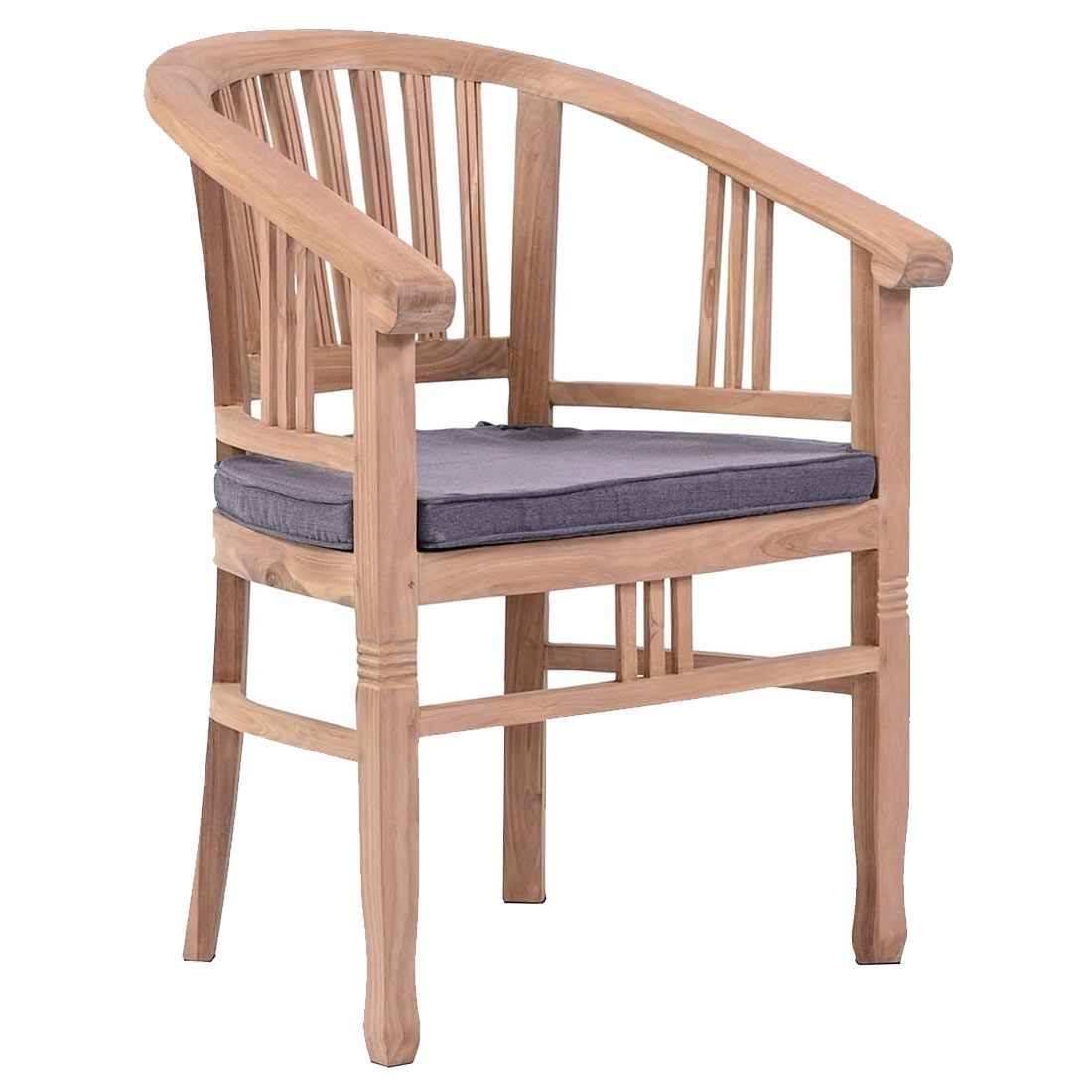 OUTLIV. Batavia Gartensessel Eco-Teak inklusive Kissen