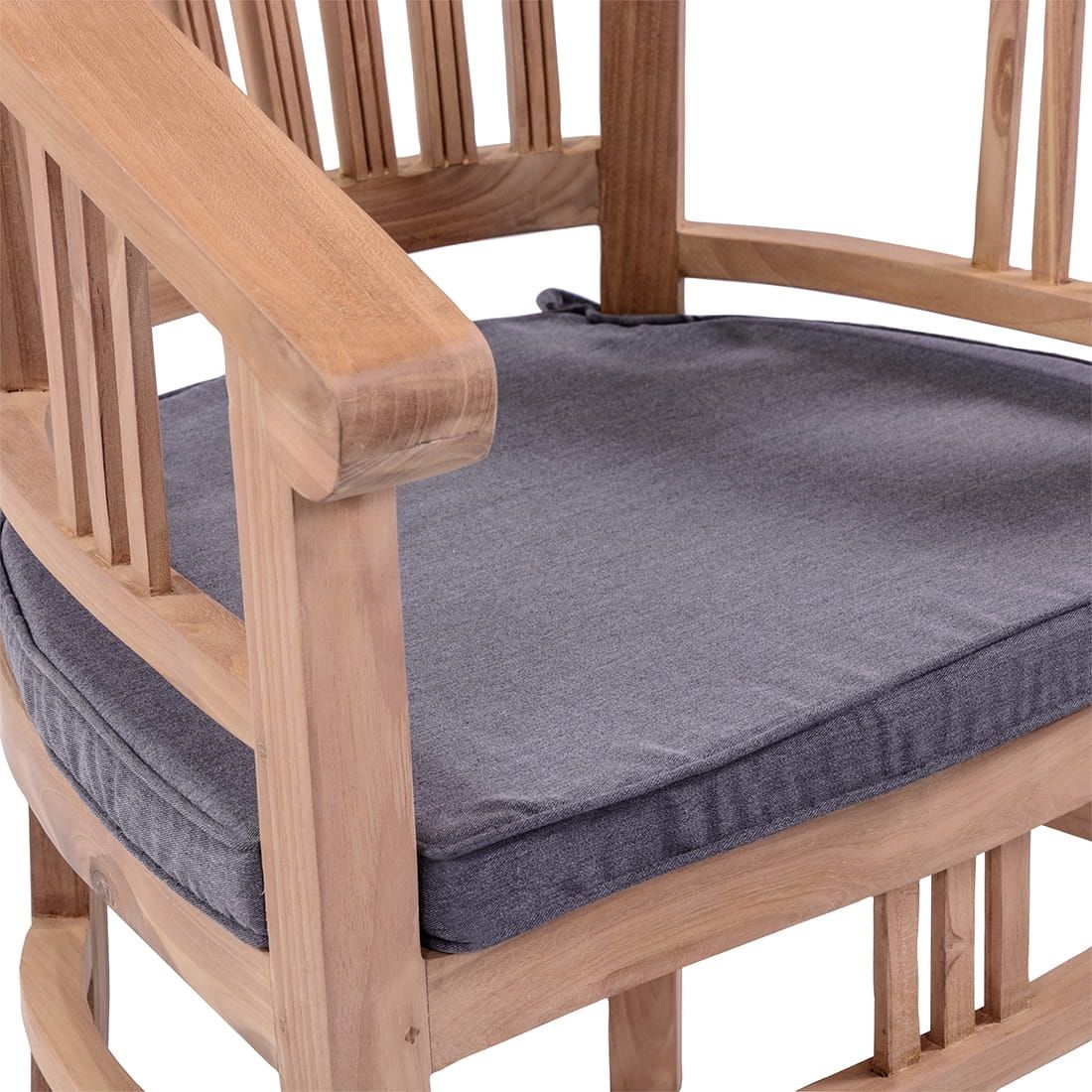OUTLIV. Batavia Gartensessel Eco-Teak inklusive Kissen
