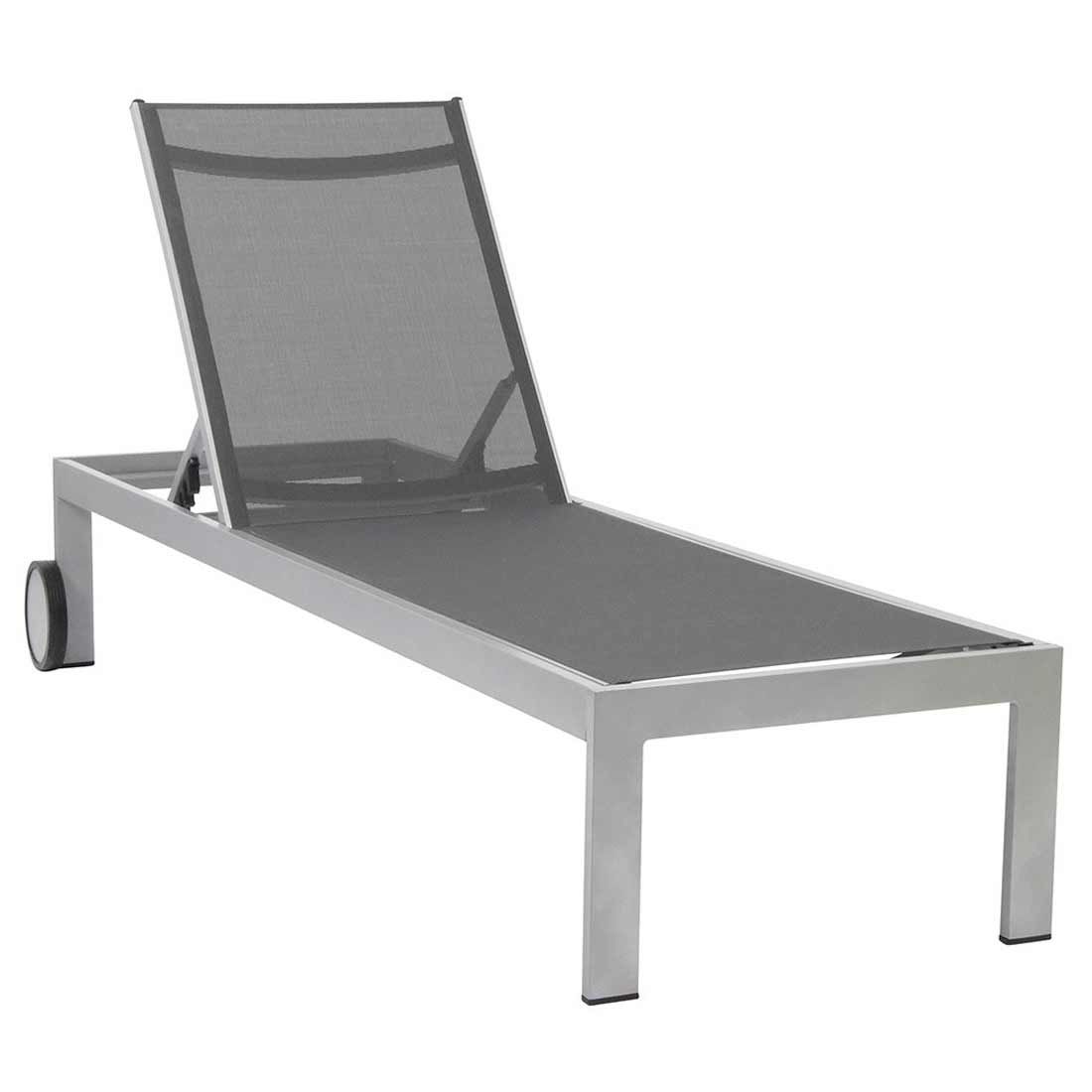 Acamp Rimini Gartenliege Aluminium/Acatex