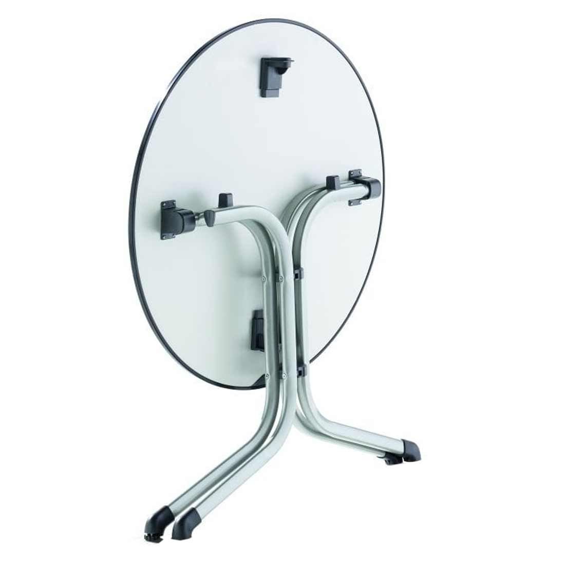 Sieger Boulevard Klapptisch Ø85cm Stahl/Vivodur