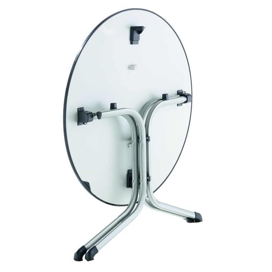 Sieger Boulevard Klapptisch Ø100cm Stahl/Vivodur