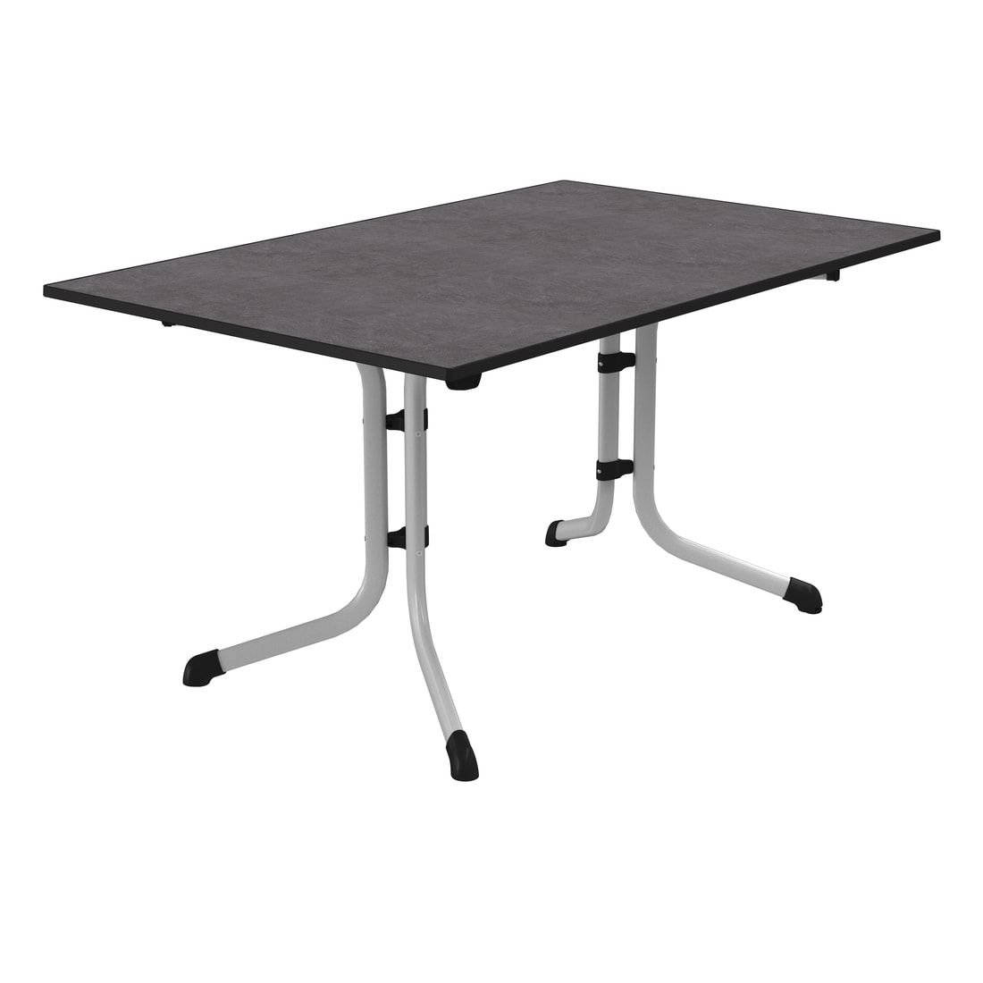 Sieger Boulevard Klapptisch 140x90cm Stahl/Vivodur