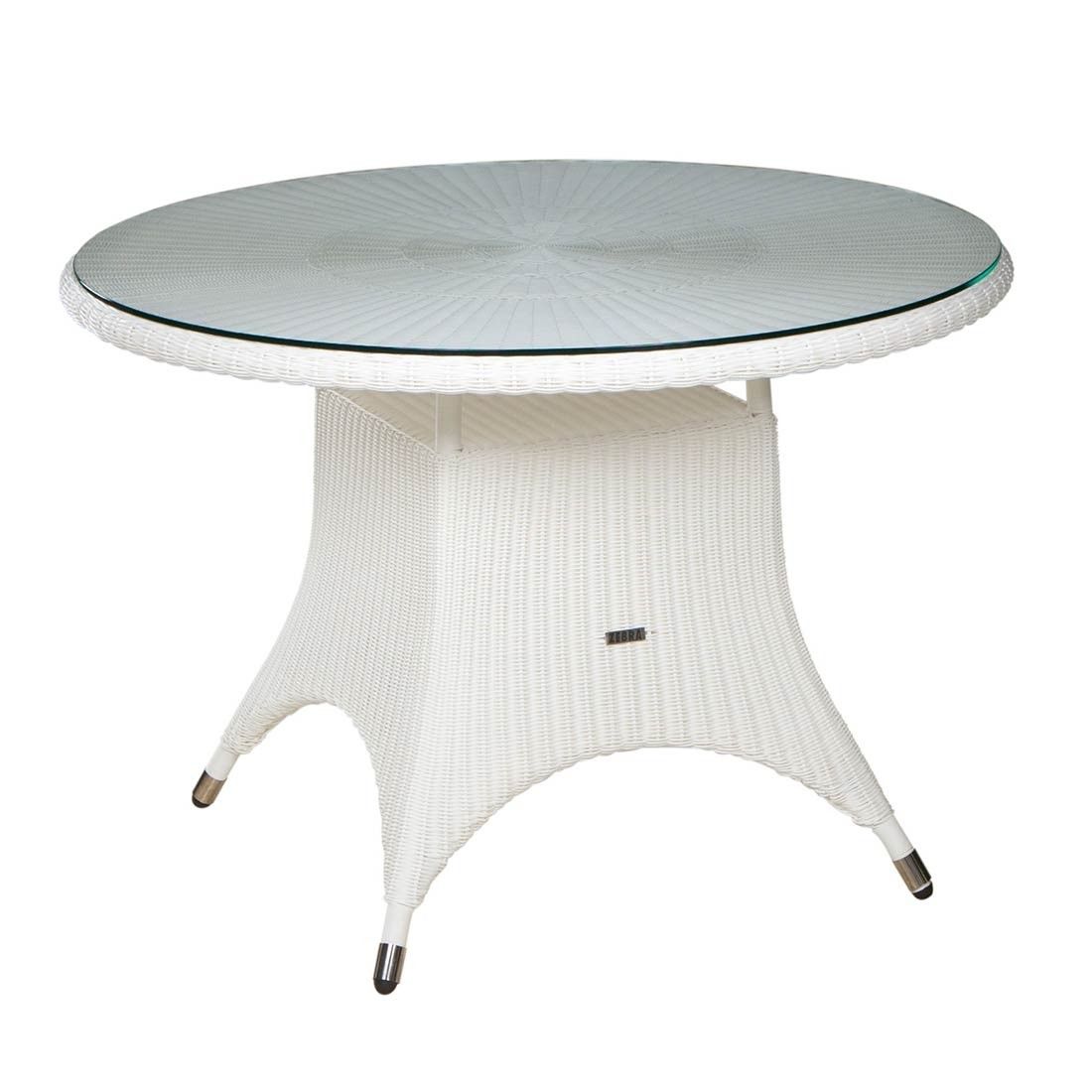 Zebra Hastings Gartenmöbel-Set M (4 Plätze) Tisch Ø110cm