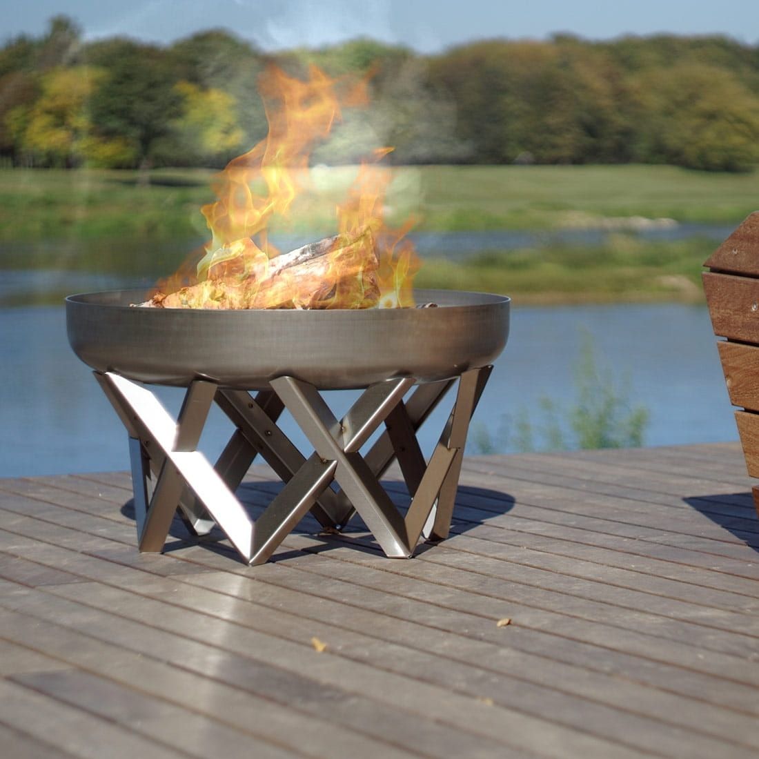 SvenskaV Venta Design-Feuerschale Ø63cm