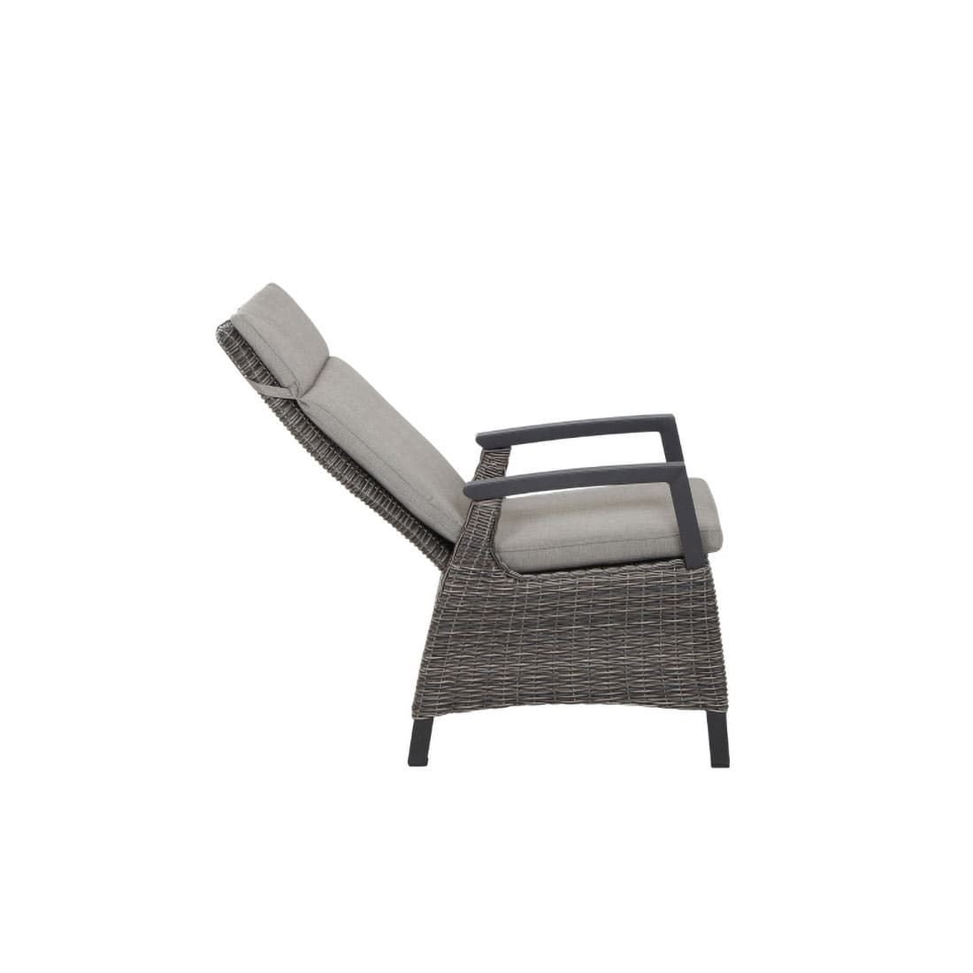 Siena Garden Corido Gartensessel Aluminium/Geflecht inkl. Kissen