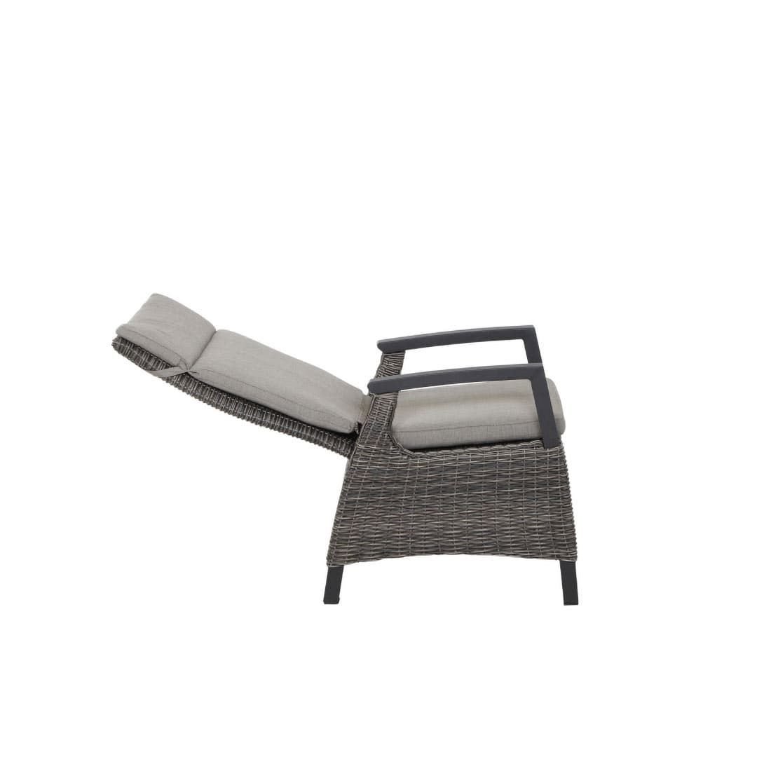 Siena Garden Corido Gartensessel Aluminium/Geflecht inkl. Kissen