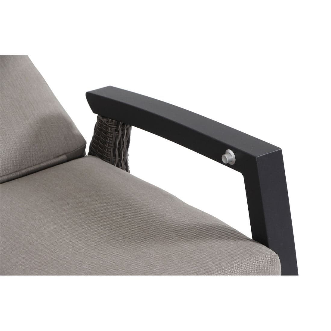 Siena Garden Corido Gartensofa verstellbar Gardino-Geflecht/Kunstfaser
