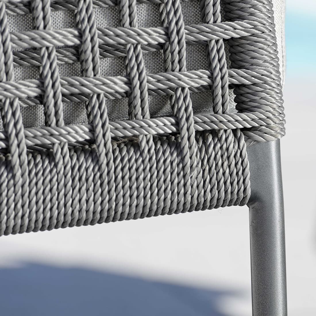 Stern Greta Loungeset inkl. Loungetisch Aluminium/Rope