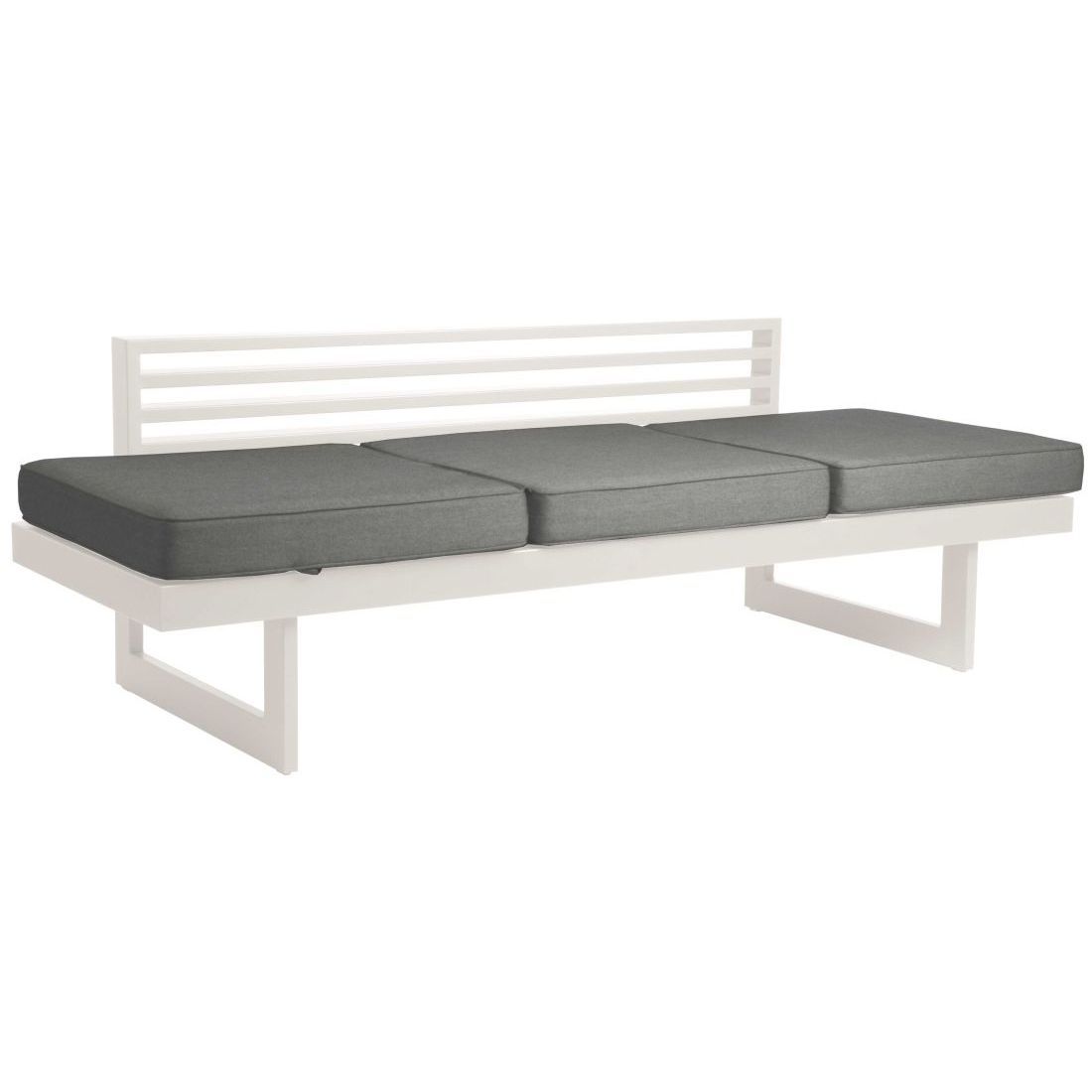 Stern New Holly Diningsofa Aluminium/Kunstfaser