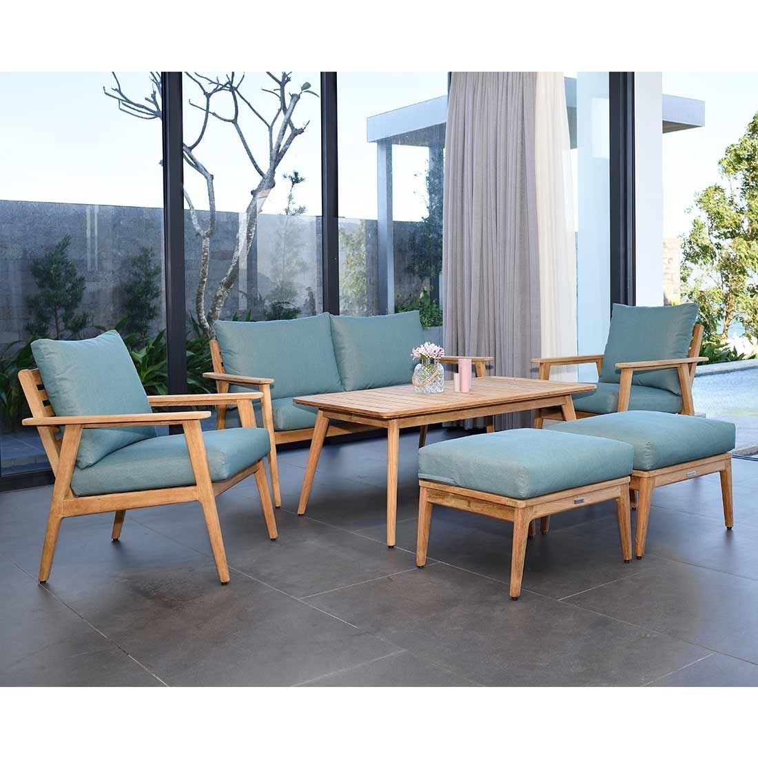 LifestyleGarden Eve Loungetisch 120x80x54cm Teak